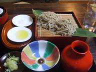 名古屋　蕎麦　春風荘　せいろ