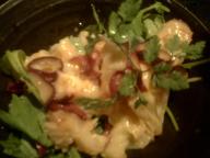 仙台　居酒屋　一心　生タコサラダ