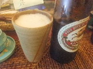 築地　米花　ビール