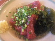 築地　米花　クジラ刺身