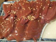 北千住　居酒屋　石井　レバ刺し