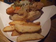 新橋　 DRY-DOCK　ホットドッグ