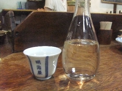 大阪　居酒屋　明治屋　日本酒