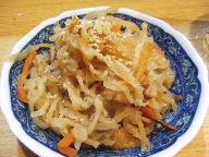 青砥　居酒屋　びんご　切干大根