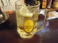 立石　居酒屋　とっちゃんぼうや　ウイスキーハイボール
