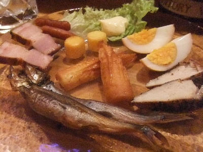 高砂　居酒屋　トリス酒場　燻製