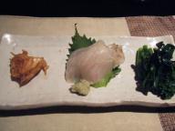 仙台　居酒屋　かん　お通し