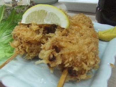 錦糸町　居酒屋　三四郎　串カツ