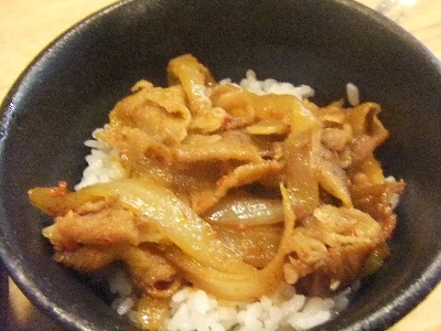 東陽町　ラーメン　韓麺1.0　小豚丼