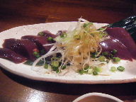 小岩　居酒屋　豚小家　レバ刺し