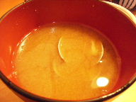 築地　岩佐寿司　味噌汁