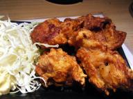 青砥　源蔵ラーメン　鶏唐揚げ