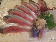 秋田　居酒屋　酒盃　秋刀魚刺身