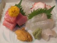 仙台　居酒屋　すけぞう　刺身盛り合わせ