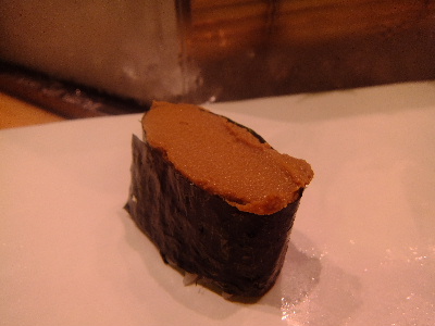 塩釜　すし哲　海老味噌