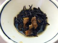 浅草　水口食堂　ひじき