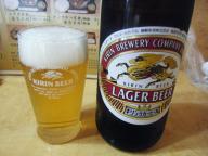 立石　とんかつ　すみ川　ビール