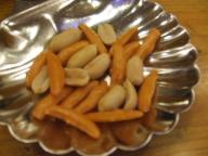 神保町　カレー　共栄堂　柿ピー