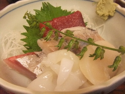 築地　かとう　刺身