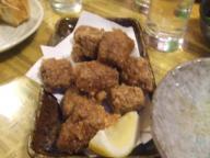 赤坂　まるしげ夢葉家　鯨竜田揚げ