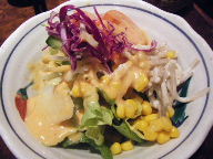 本所吾妻橋　モンブラン　サラダ