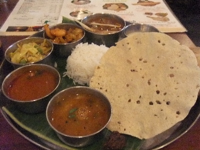 御徒町　アーンドラ・キッチン　ホリディランチ