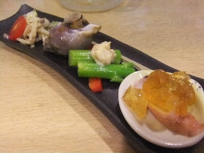 札幌　居酒屋　釣助　お通し