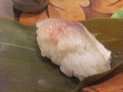 金沢　居酒屋　浜長　笹寿司