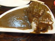 関屋　居酒屋　モアナ　和牛カレー