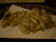 福井　三国　魚志楼　ふきのとう天ぷら