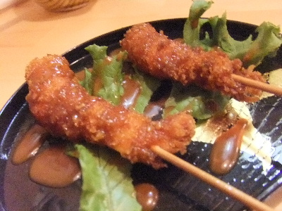 帯広　大口屋　串揚げ