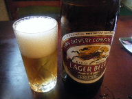 高砂　洋食　レストランデキムラ　ビール