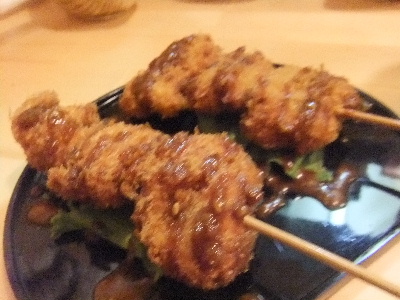 帯広　大口屋　串揚げ