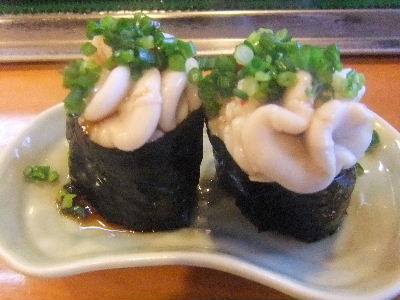 千住大橋　武寿司　白子