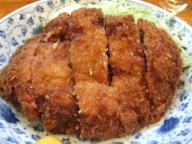 立石　居酒屋　さくらい　ジャンボメンチカツ