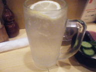 浦和　居酒屋　丸真　生レモンサワー