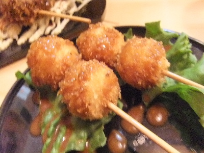 帯広　大口屋　串揚げ