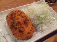 釧路　居酒屋　万年青　コロッケ