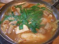 立石　居酒屋　さくらい　豚もつ鍋