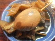 北千住　居酒屋　藤や　モツ煮込み