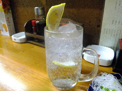 高砂　福一　レモンハイ