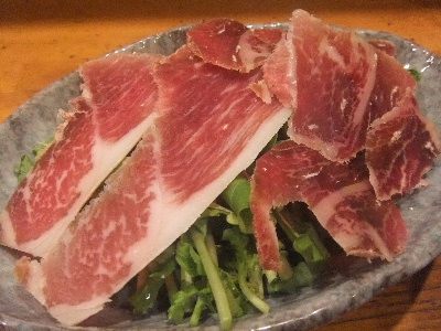 横浜　麺房亭　ハム