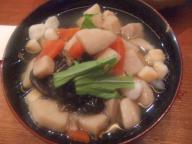 会津若松　居酒屋　籠太　こづゆ