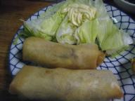 青砥　居酒屋　あわのす　春巻