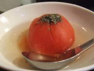 立石　居酒屋　二毛作　トマトのおでん