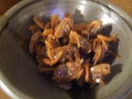 大阪　立ち飲み　山中酒の店　あさり