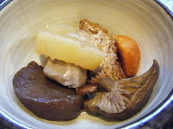 益田　居酒屋　田吾作　煮物