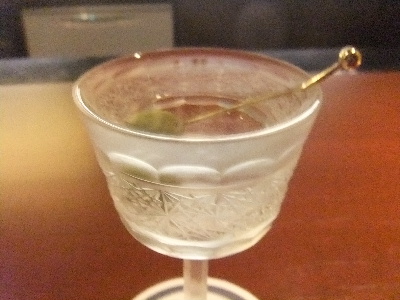 銀座　バー　アヴァンティ　マティーニ