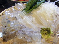 益田　居酒屋　田吾作　刺身