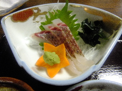 かすり　ランチ刺身